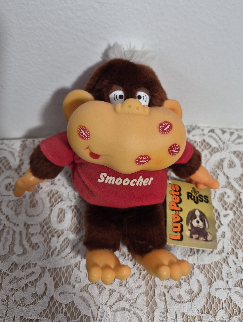 Vintage Monkey Plush